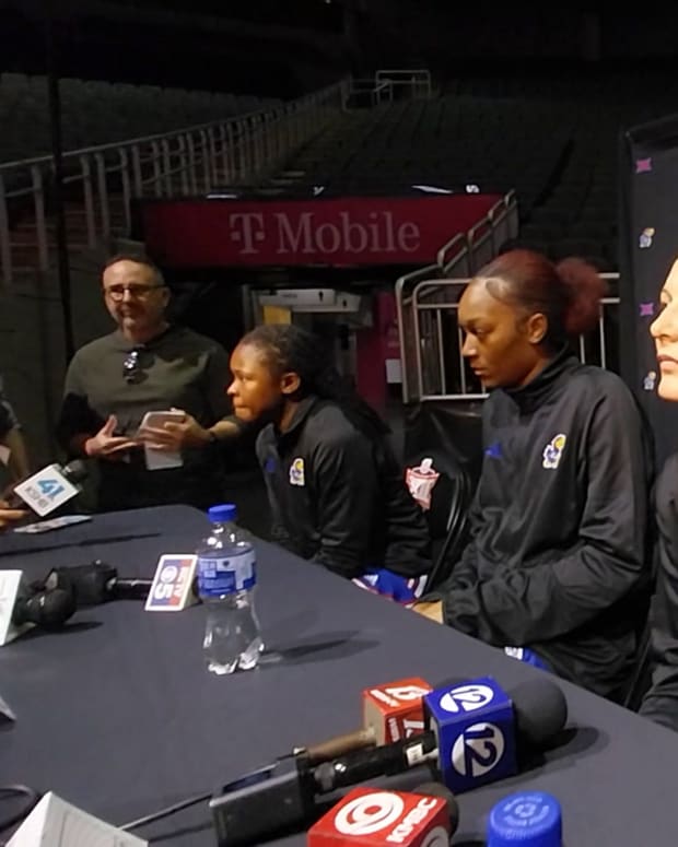 Holly Kersgieter at Big 12 Media Days